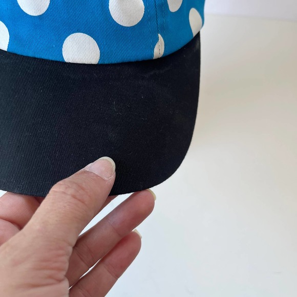 Disney Blue and Black Polka Dot Minnie Mouse Hat - Picture 9 of 10
